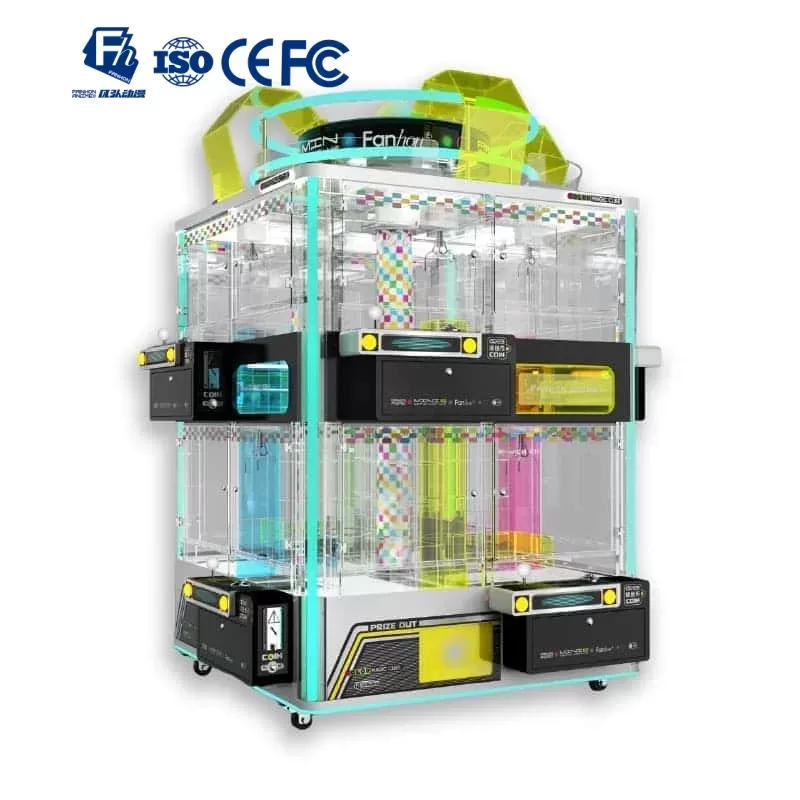COLOR MAGIC CUBE(8 Players) Claw Machine: Fun & Durable Toy Claw Machine for Arcades, Malls &amp