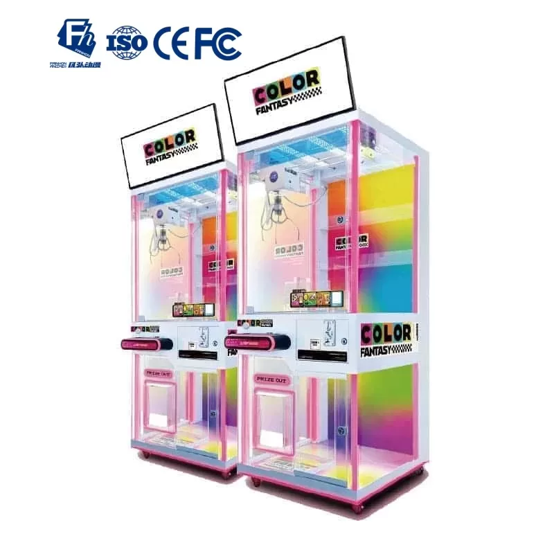 COLOR FANTASY （LCD Screen HD display）Claw Machine: Fun & Durable Toy Claw Machine for Arcades, M