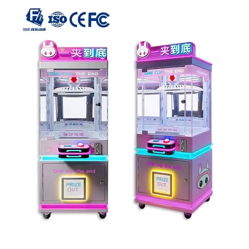 Commercial Clip Prize Machine | Coin Operated Claw Clip Arcade Game