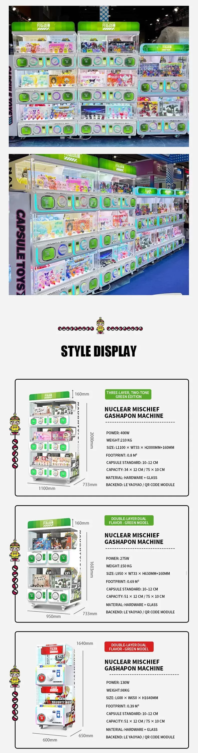 BRAND NEW BESTSELLER GACHA MACHINE