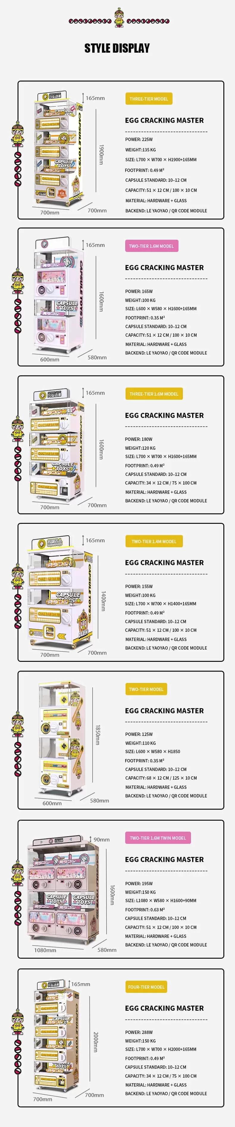 BRAND NEW BESTSELLER GACHA MACHINE