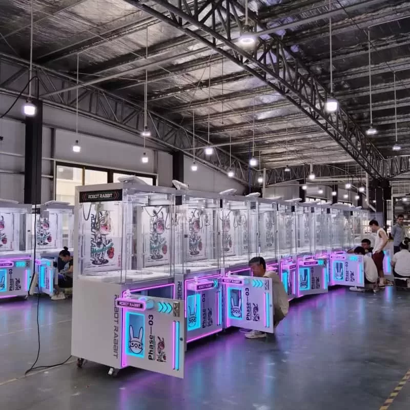 Inside Our Claw Machine Factory in China