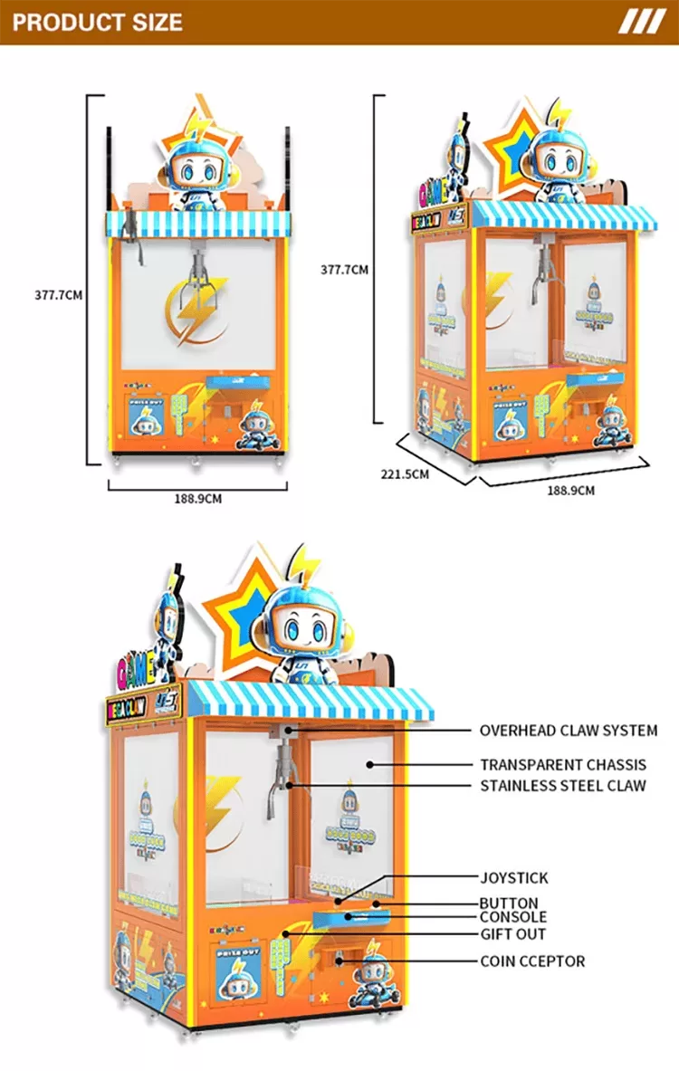 Giant Claw Machines