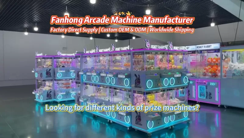 Different Types of Prize Machines | Claw Machine & Prize Game Manufacturer