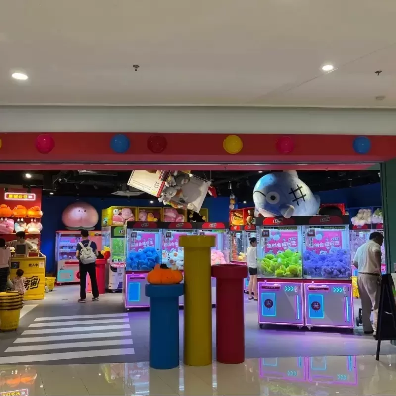 1784278208329797.jpg Shopping mall arcade area design