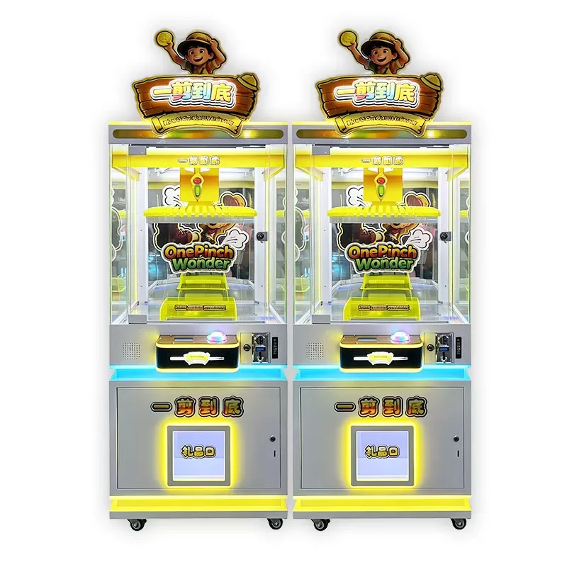 One Pinch Wonder | Commercial Prize Clip Arcade Machine Manufacturer