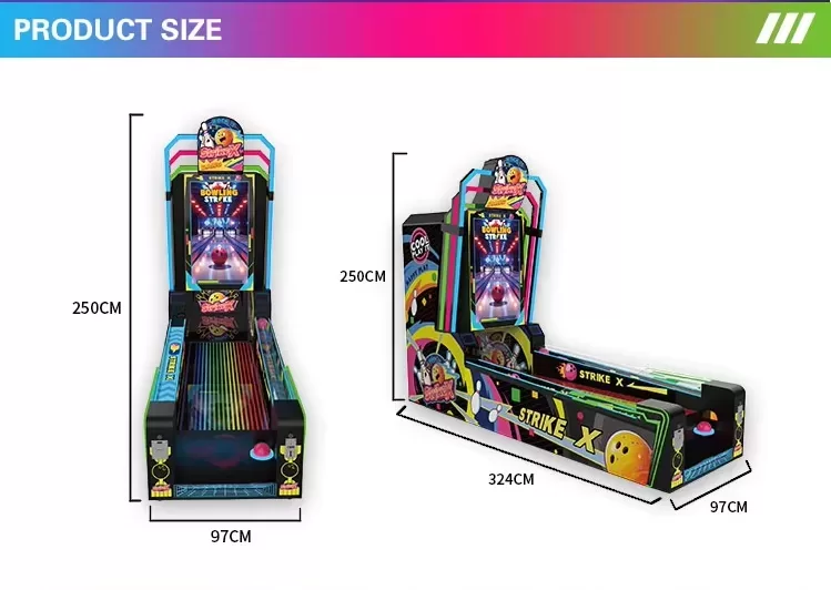 Arcade Bowling Game Machine