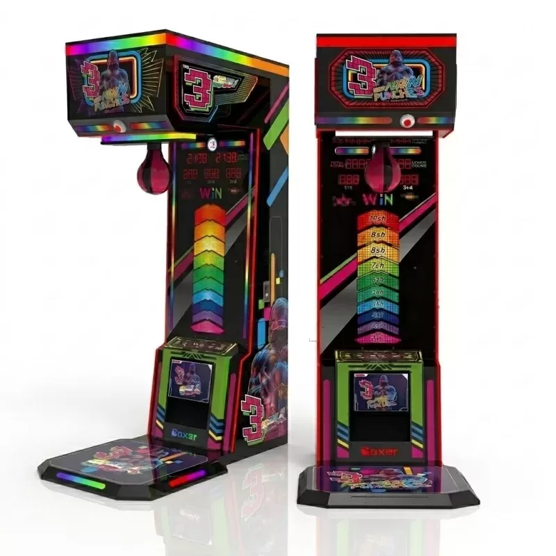 3-Punch Champ Boxing Arcade Machine for Amusement Centers