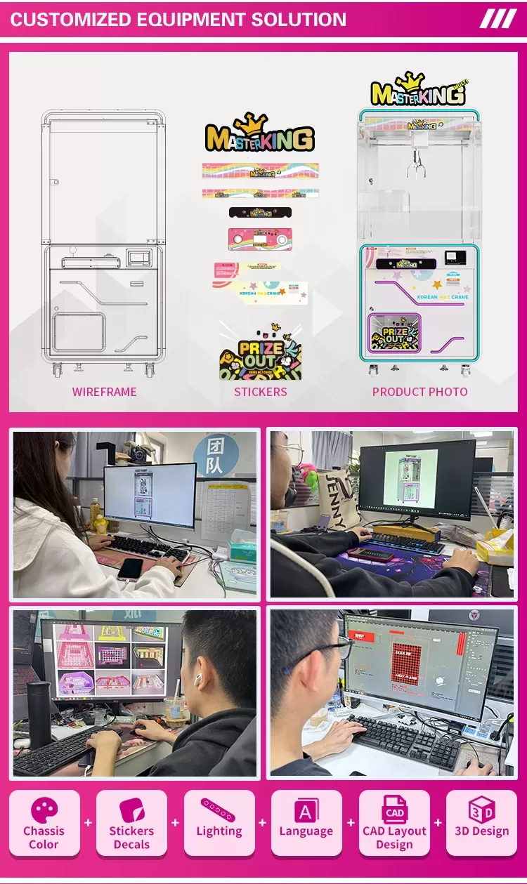 Commercial Single Player Claw Machine