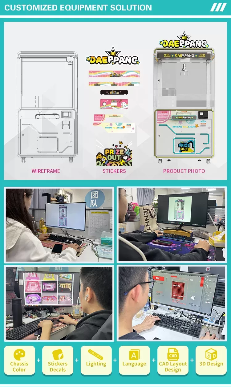 Single Player Prize Crane Machine