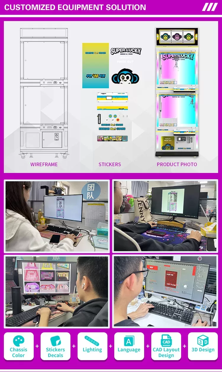 OEM Claw Machine Manufacturer