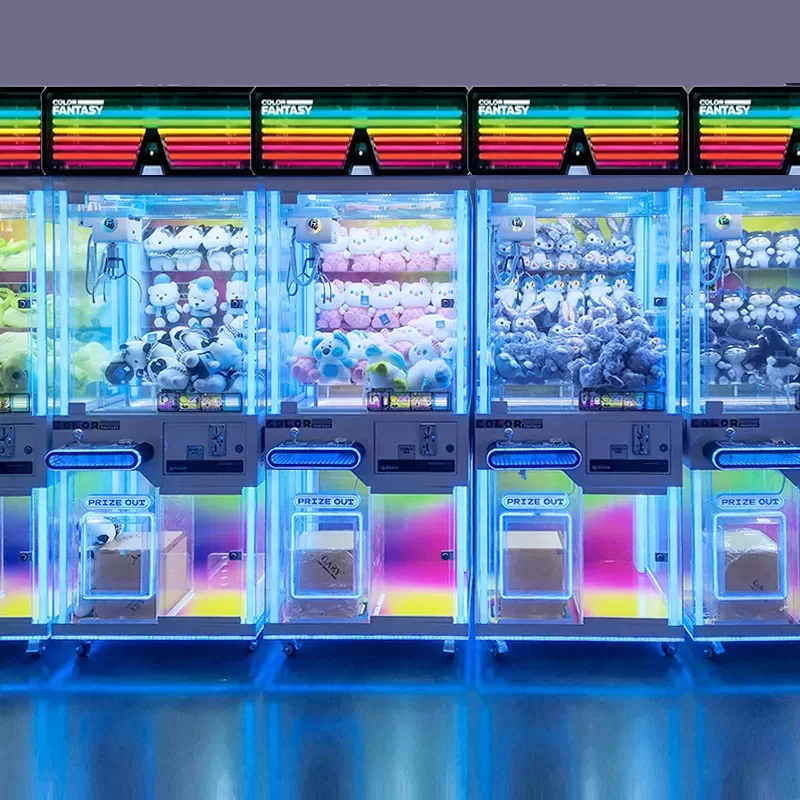 Transparent Cabinet Claw Machine