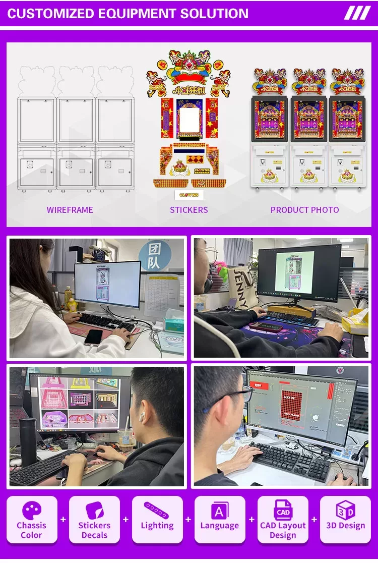 Commercial Coin Pusher Arcade Machine