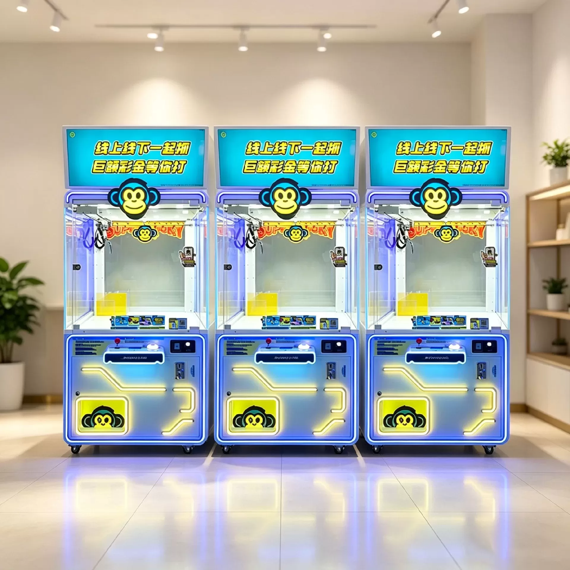 Claw Machine with LCD Screen