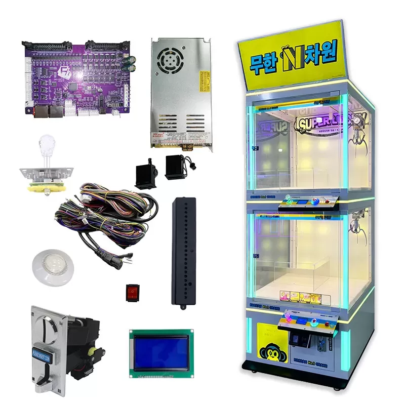 Double Layer Claw Machine