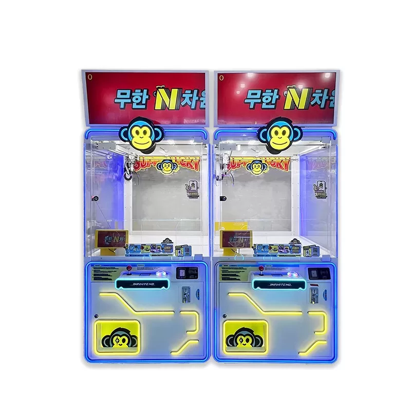 Claw Machine with Top Display Screen