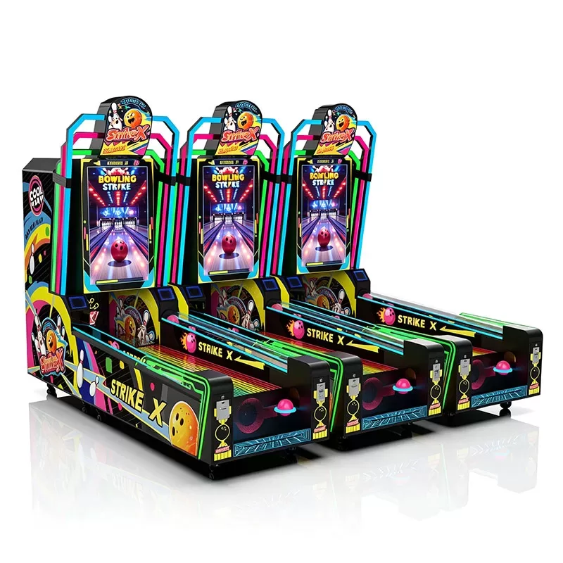 Coin Operated Bowling Arcade Machine