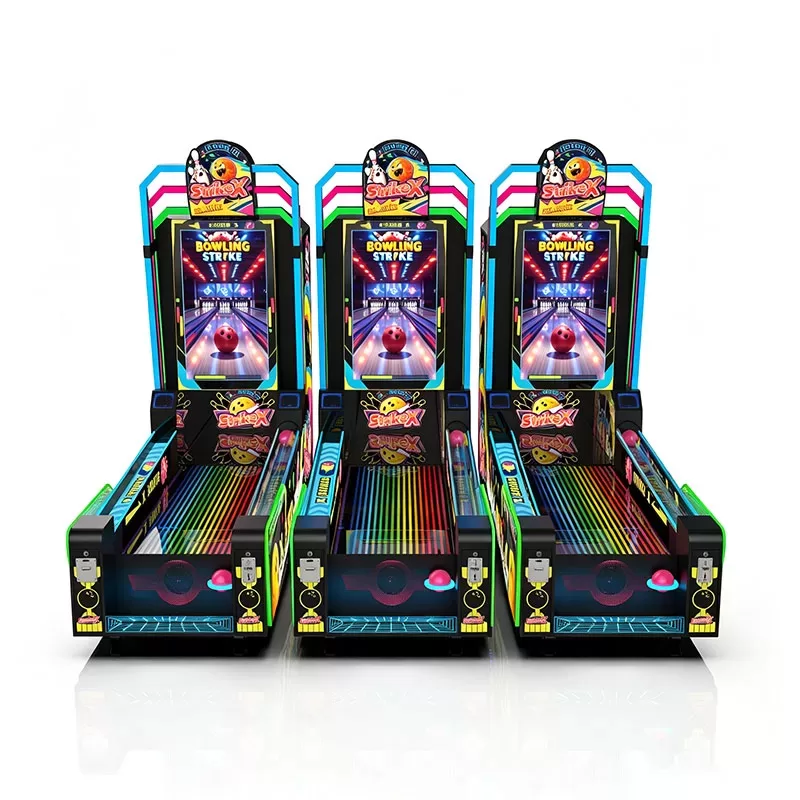 Coin Operated Bowling Arcade Machine