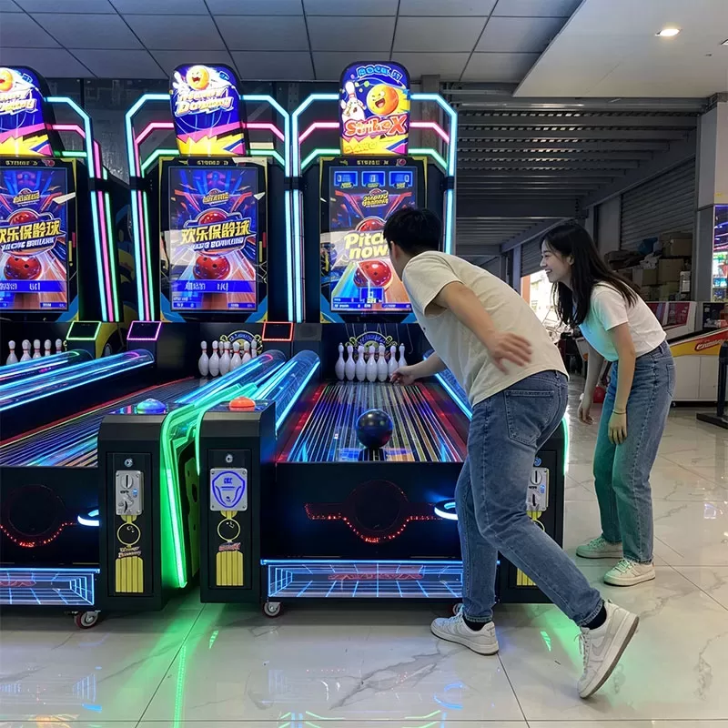 Coin Operated Bowling Arcade Machine