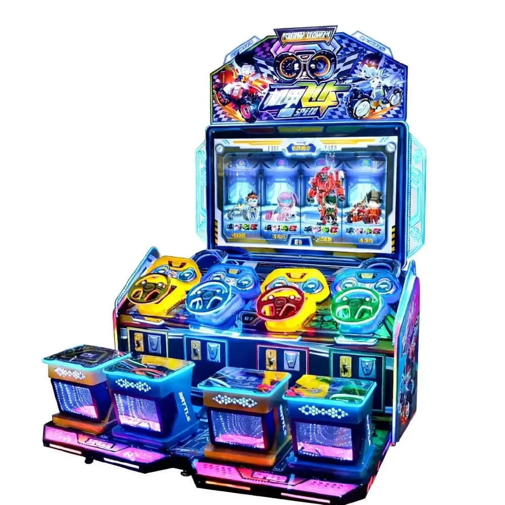 Mecha Racing Arcade Game | Custom Shooting Machine