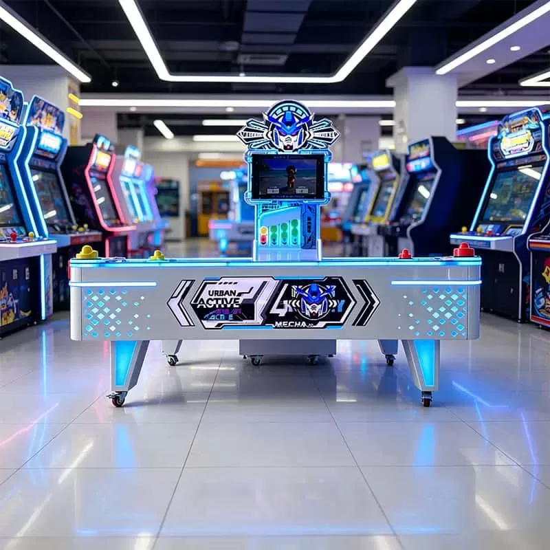 MECHA AIR HOCKEY Coin Pusher Arcade Machine
