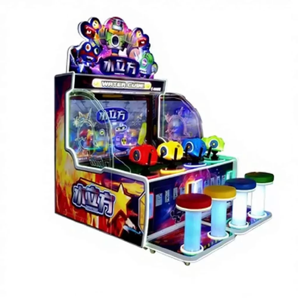 4 Player Water Shooting Arcade Game Machine | Commercial