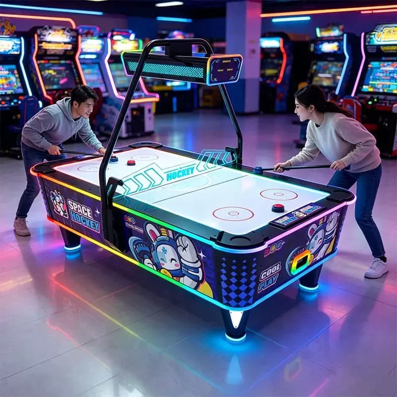 Space Hockey Air Hockey Machine