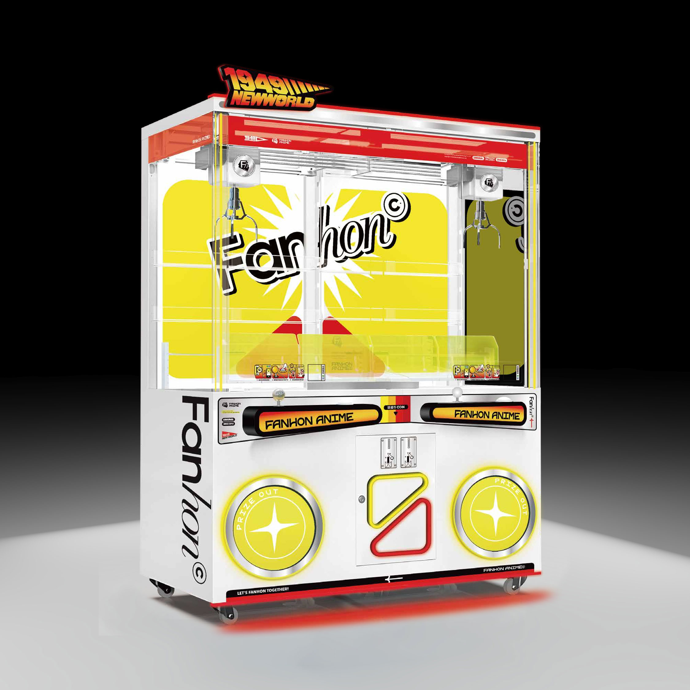 DAEPPANG Claw Machine: Fun & Durable Toy Claw Machine for Arcades, Malls & Events