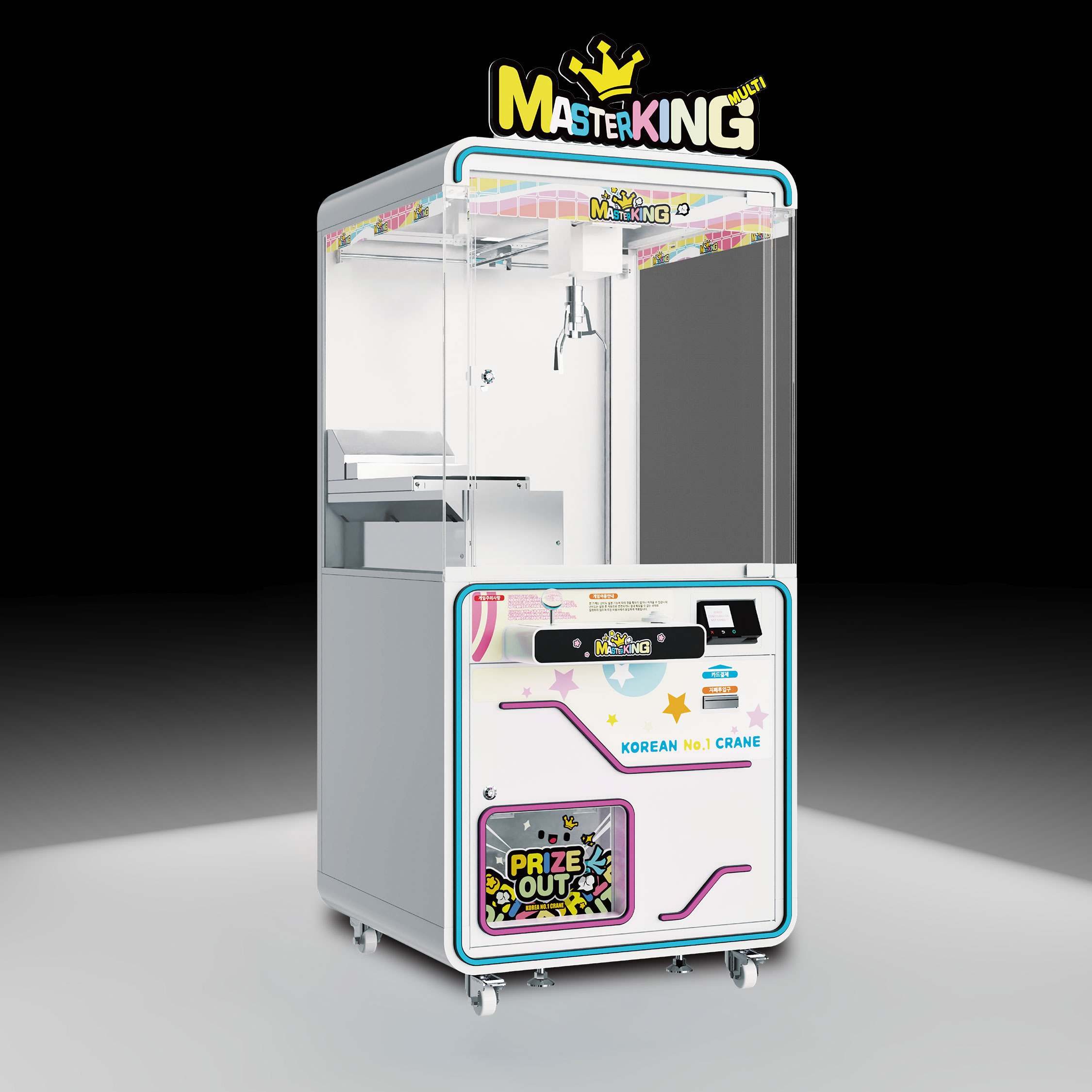 MASTERKING Claw Machine:Top-Rated Arcade Claw Crane Machine for Entertainment Business