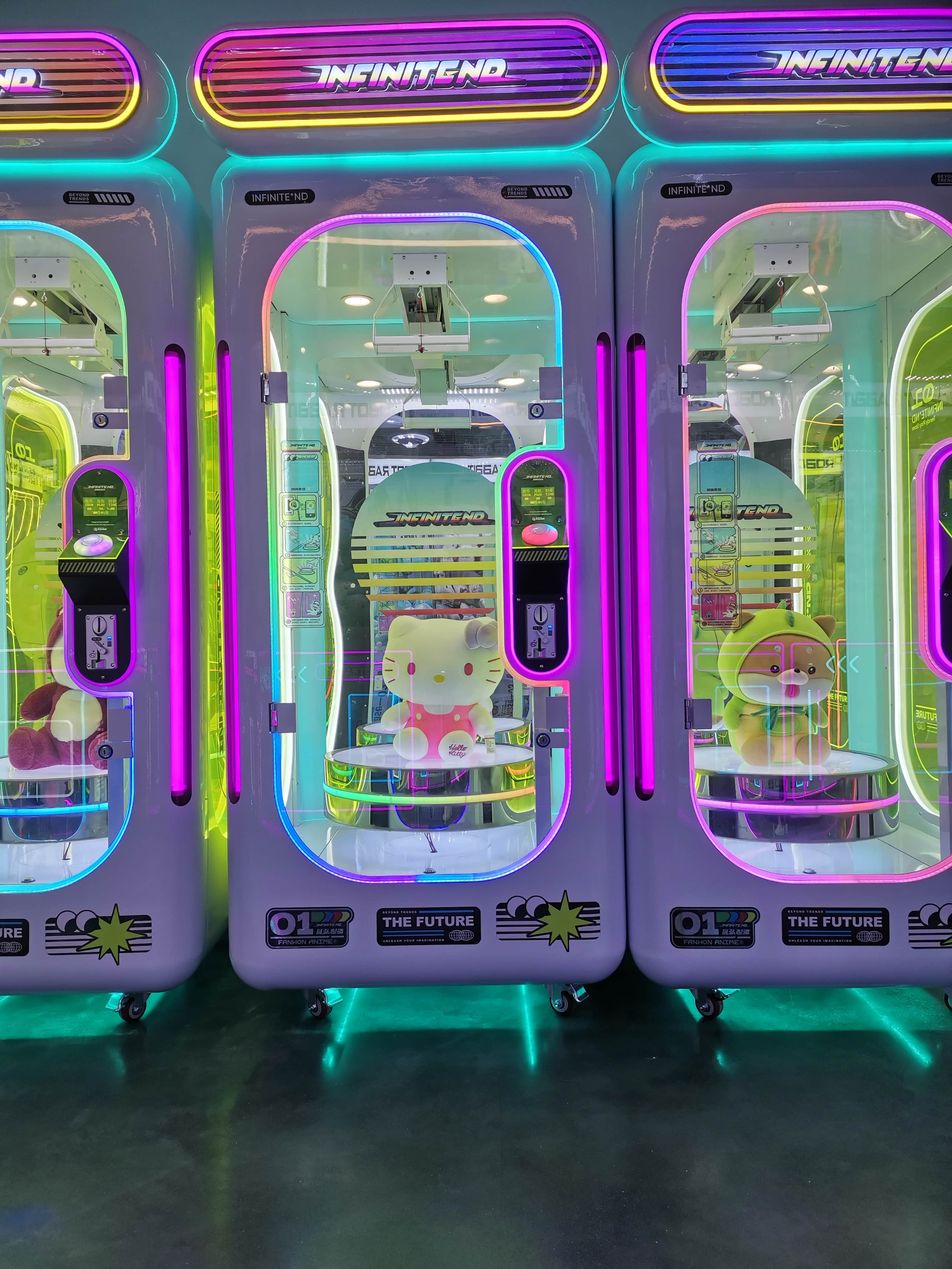 Single Prize Cut Machine:Top-Rated Arcade Claw Crane Machine for Entertainment Business