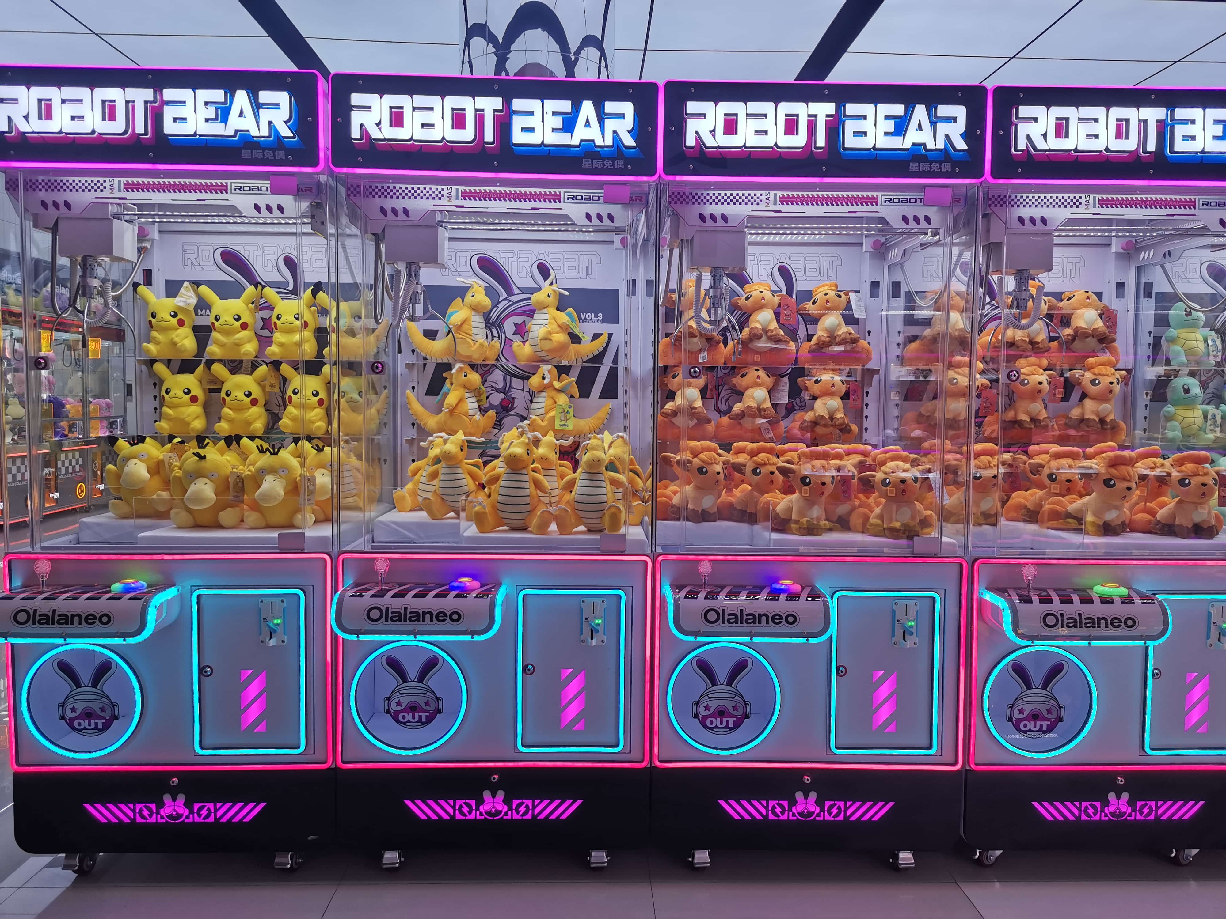 COSMIC RABBIT  Claw Machine: Fun & Durable Toy Claw Machine for Arcades, Malls & Events