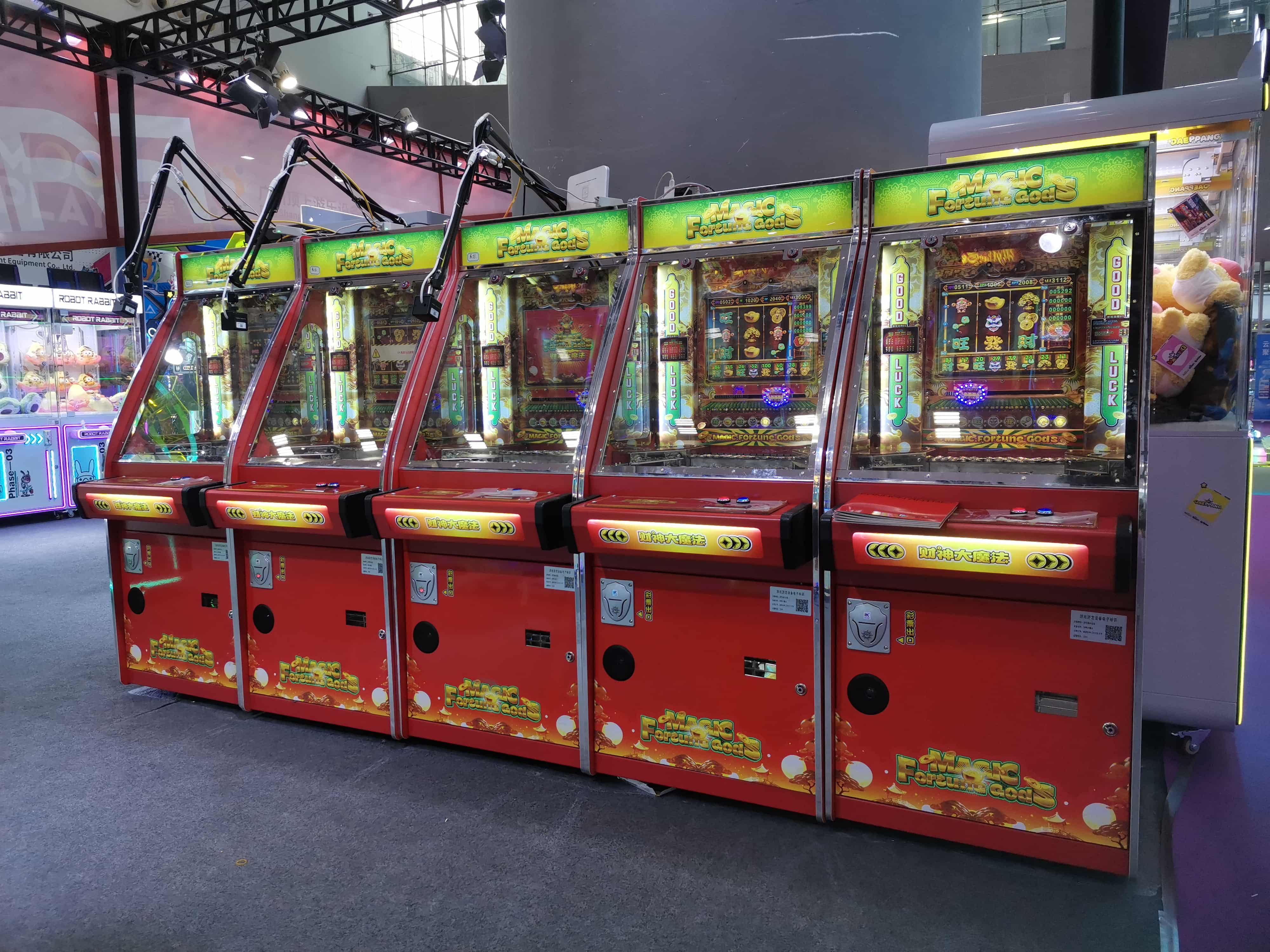Magic Fortune Gods Coin Pusher: Popular Arcade Game for Entertainment Centers