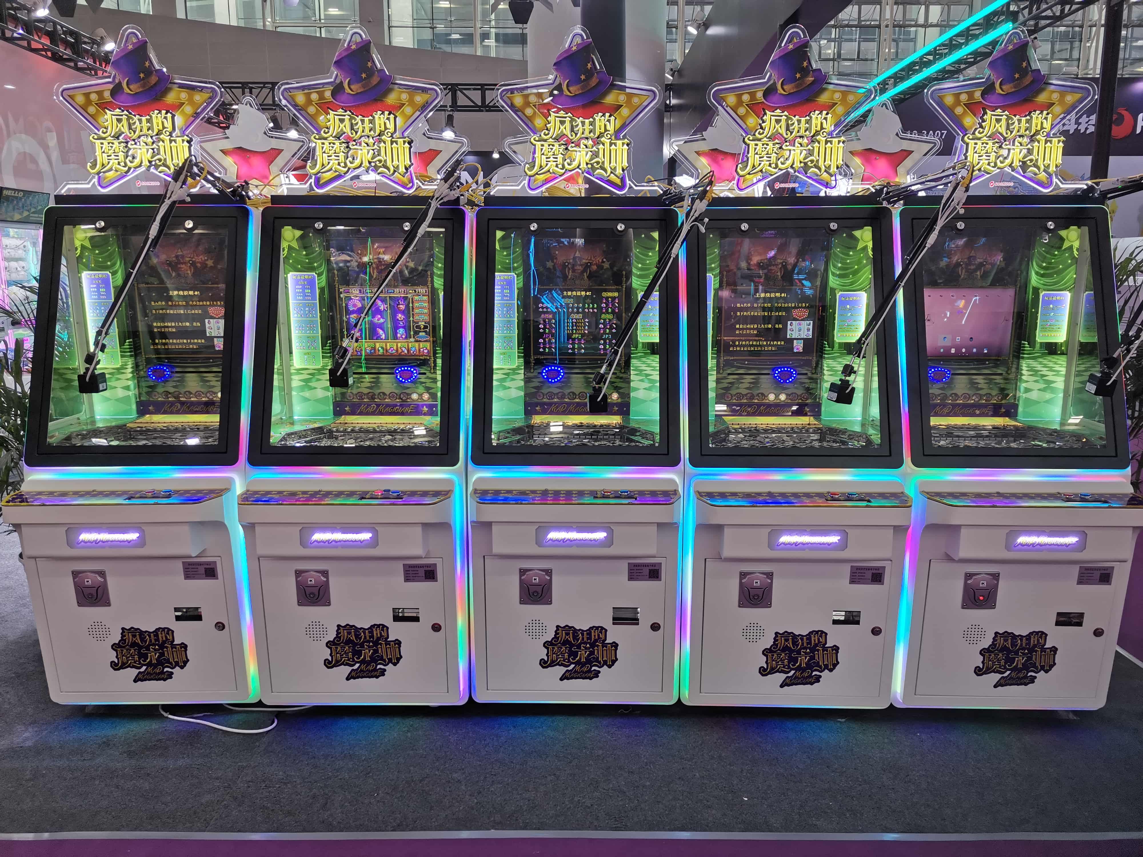 MAD MAGICIANE Coin Pusher: Popular Arcade Game for Entertainment Centers